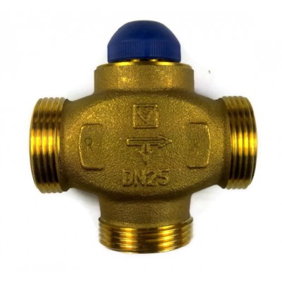 HERZ CALIS-TS-RD DN-25 триходовий термостатичний розподільний клапан